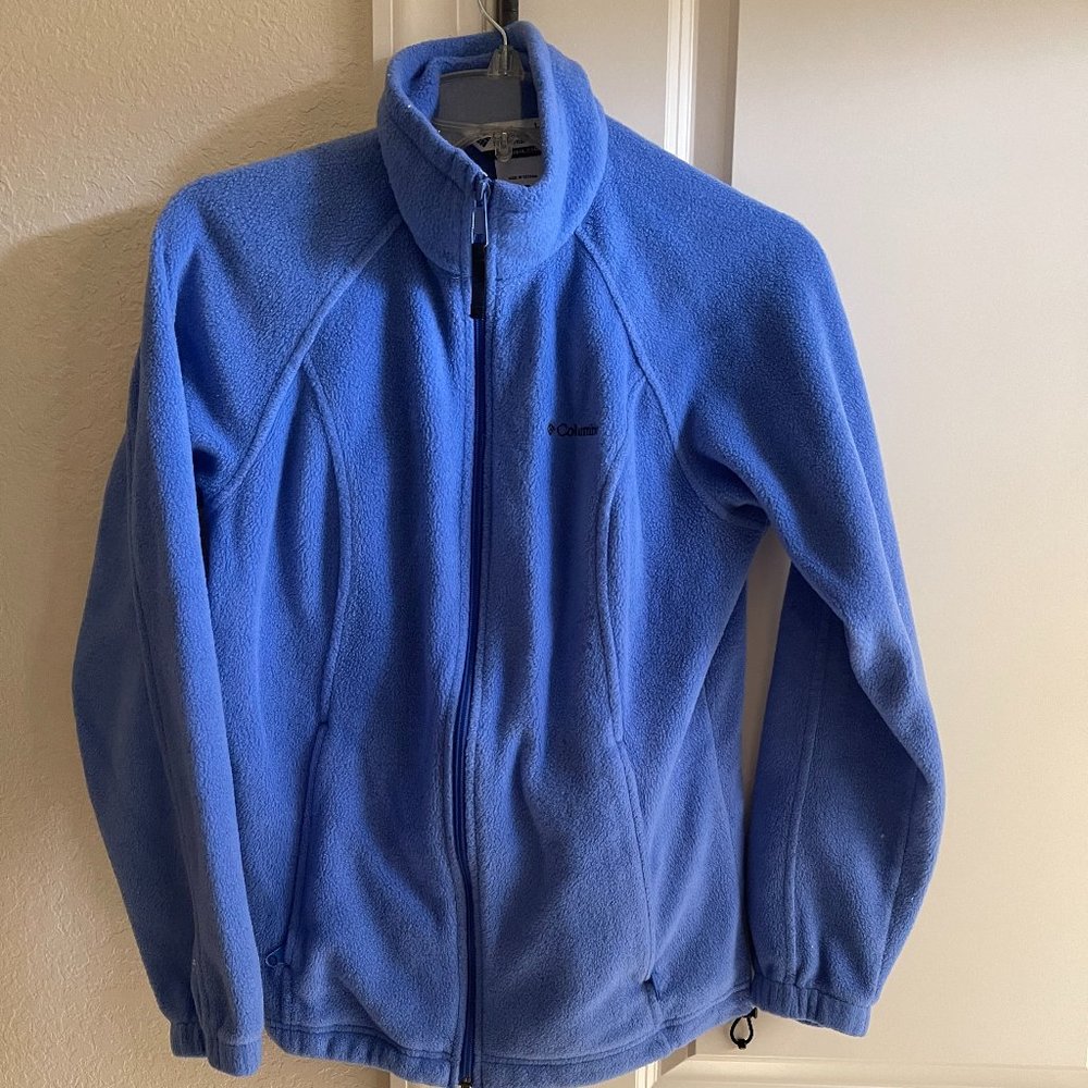 Women's Columbia fleece jacket, size small